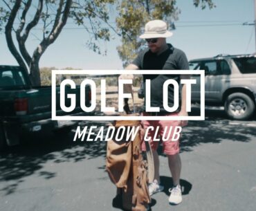Parking Lot Talk - Vintage Golf Clubs and BYO Pushcart