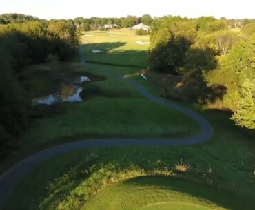 Oak Valley Golf Club, Advance, NC - Hole 9 Tee to Green