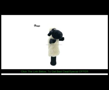 Sale Plush Sheep Golf Head Cover Fairway Woods & Hybrid Rescue Cartoon Animal Golf Clubs Headcover