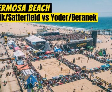Beach Volleyball Match | AVP Hermosa | Burik/Satterfield vs Yoder/Beranek