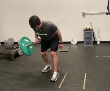 Single Arm Row - Landmine; A Stronger Back Means More Control In Your Swing!