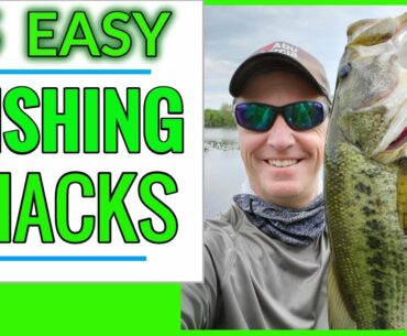 Fishing Hacks- 5 Easy Fishing Hacks, Tips & Tricks!