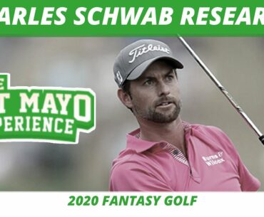 Fantasy Golf Picks - 2020 Charles Schwab Challenge Research and Millionaire Maker DraftKings Preview