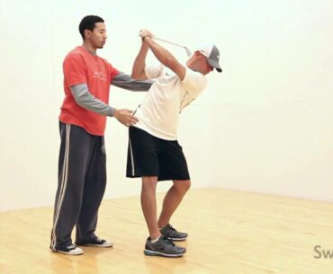 Carl Horne of SwingPlex Golf Fitness Demonstrates Proper Posture and Thoracic Spine Function