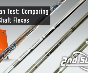 Driver Shaft Flexes Testing & Comparison | Trackman Test