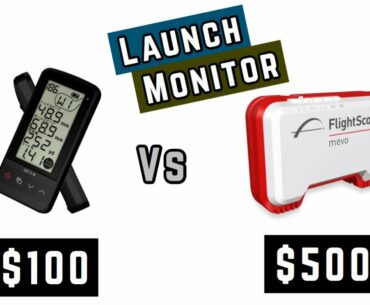 Launch Radar Comparison | Atlas GST 5 vs  Flightscope Mevo