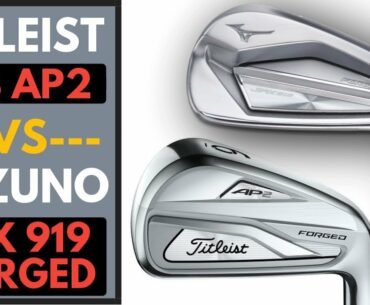 Mizuno JPX 919 Forged Iron VS Titleist 718 AP2 Iron - Head To Head