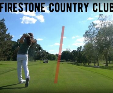 World Long Drive Champion Plays Golf Ep: 15 Part 1- Firestone Country Club (South Course) Front 9