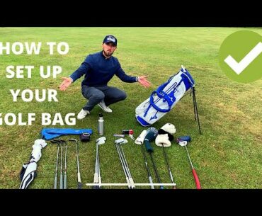 HOW TO Arrange your GOLF BAG
