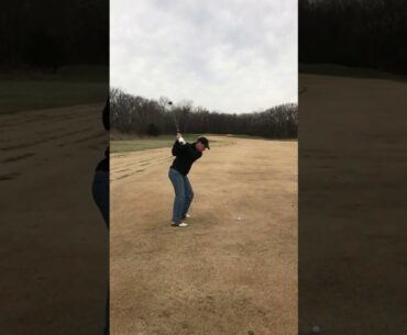 Dan's golf swing - Eagle Bend 121118