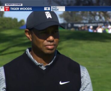 Tiger Woods - Round 2, Farmers Insurance Open 2019