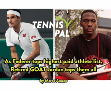 Roger Federer highest paid, but Michael Jordan is still KING