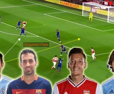 The Masters of Disguised Passing | Lampard, Ozil, Pirlo