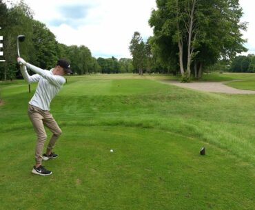 James Vs Piers Berrington! | Kingswood Golf Club | Every Shot Course Vlog...