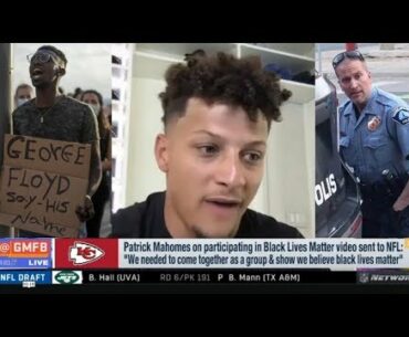 Patrick Mahomes reacts to Next steps for police & judicial reform | Good Morning Football