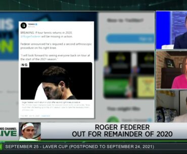 Tennis Channel Live: Federer Undergoes Second Right Knee Surgery