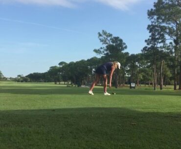 Senior Maisy Turner Tees-Off in her Final Collegiate Round