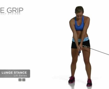 Core 12 - Lunge Stance - Core Grip Golf Lift Series (Female)