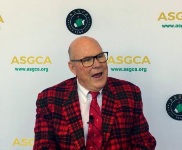 Perry Dye, ASGCA explains how Alice became a proponent of forward tees