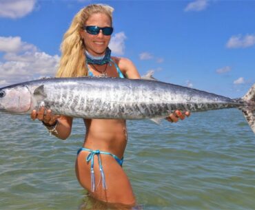 Offshore WAHOO Fishing and Sandbar Party Video