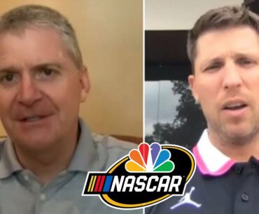 Denny Hamlin reflects on Homestead-Miami win, exchange with Elliott and Logano | Motorsports on NBC