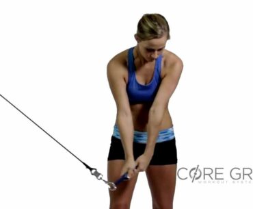 Core 12 - Lunge Stance - Core Grip Golf Chop Series (Female)