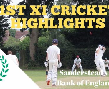 LAST OVER "THRILLER" - 1st XI Surrey Championship Cricket Highlights: Sanderstead vs Bank of England