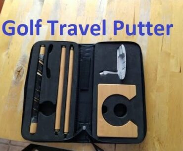 Golf Travel Putter that Fits in a Suitcase