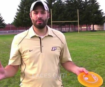 Disc Golf Practice Drill: "Laces Out!"