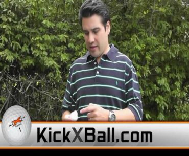 Kick X Ball - TourZ Golf Ball 120-sec Commerical