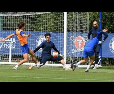 CHELSEA PLAYERS FINAL TRAINING  SESSION TODAY.Gallery.#Tactics formation and Lineups vs ASTONVILLA