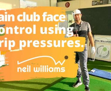 Club Face Controll with Grip Pressure