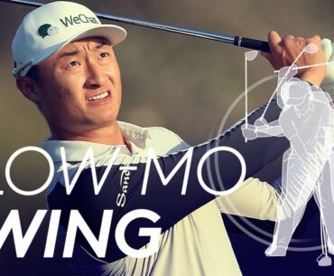 Haotong Li's golf swing in Slow Motion