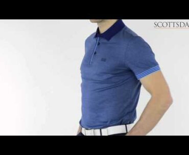 Hugo Boss Janis Polo Shirt Open Blue