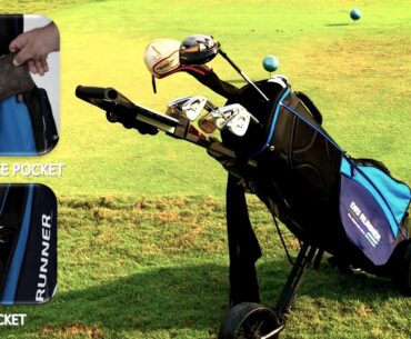 DRI RUNNER . Golf Bag & Cart Hybrid