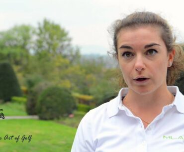 Clara Pietri improves her puttings up to 90% by using MLA Golf putters.