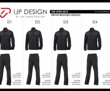 Ian Poulter 2012 British Open IJP Design Open Championship Royal Lytham & St. Annes Script Preview