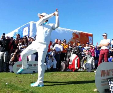 2013 PGA show demo day - Ian Poulter & Cobra/Puma players' trick shots!