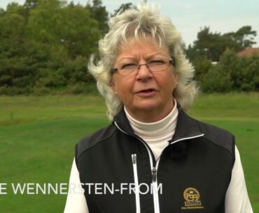 PGA Professional Marie Wennersten: Chippa med din hybrid