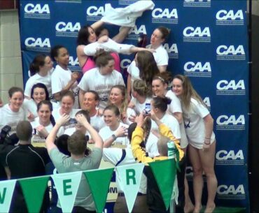 Towson Women's Swimming & Diving CAA Champs 2013 White Shirts