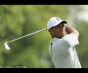 golf news: Tiger Woods gets crowd at Bellerive Country Club excited as he starts to go low