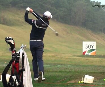 [HD SLOW] Noh Seung-yul - Driving Range 2011, middle iron Golf Swing (2)