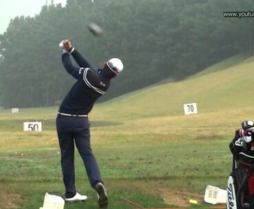 [HD SLOW] Noh Seung-yul - Driving Range 2011, driver Golf Swing (6)