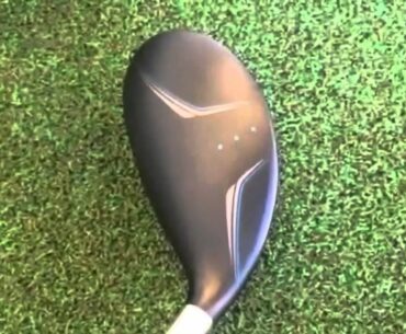 2014 TaylorMade JetSpeed 4 22* hybrid Rescue   Video Visual Review