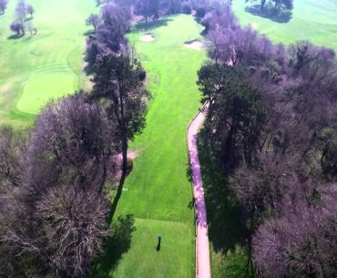 Salisbury & South Wilts Golf Club - From the sky
