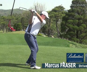 [1080p HD] Marcus Fraser 2012 Driver Golf Swing(1)_European Tour