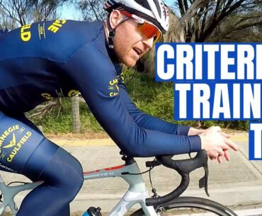 Criterium Training Tips (with local Crit Legend Tommy Nankervis)