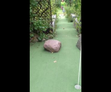 Pink Putter Hole-In-One At Big Stone Mini Golf - Mound, MN