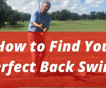 How to Find Your Perfect Back Swing | Stack and Tilt Golf Swing | Jess Frank PGA Golf Professional