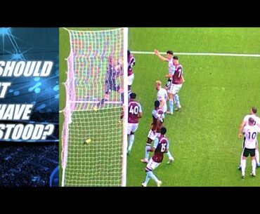 Should Sheffield United's disallowed goal have stood?